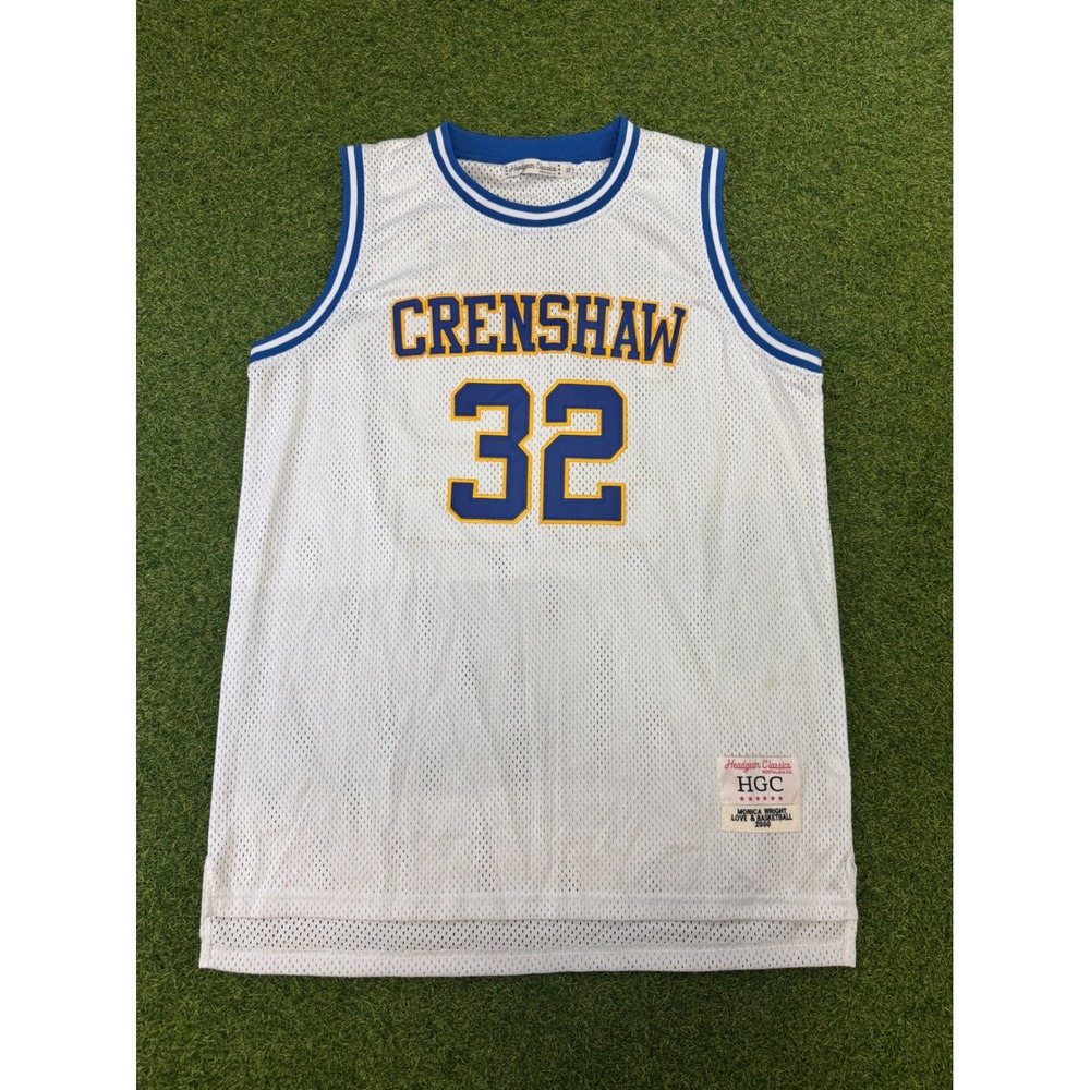 Headgear Classics Monica Wright Crenshaw 32 Love & Basketball Jersey XL White